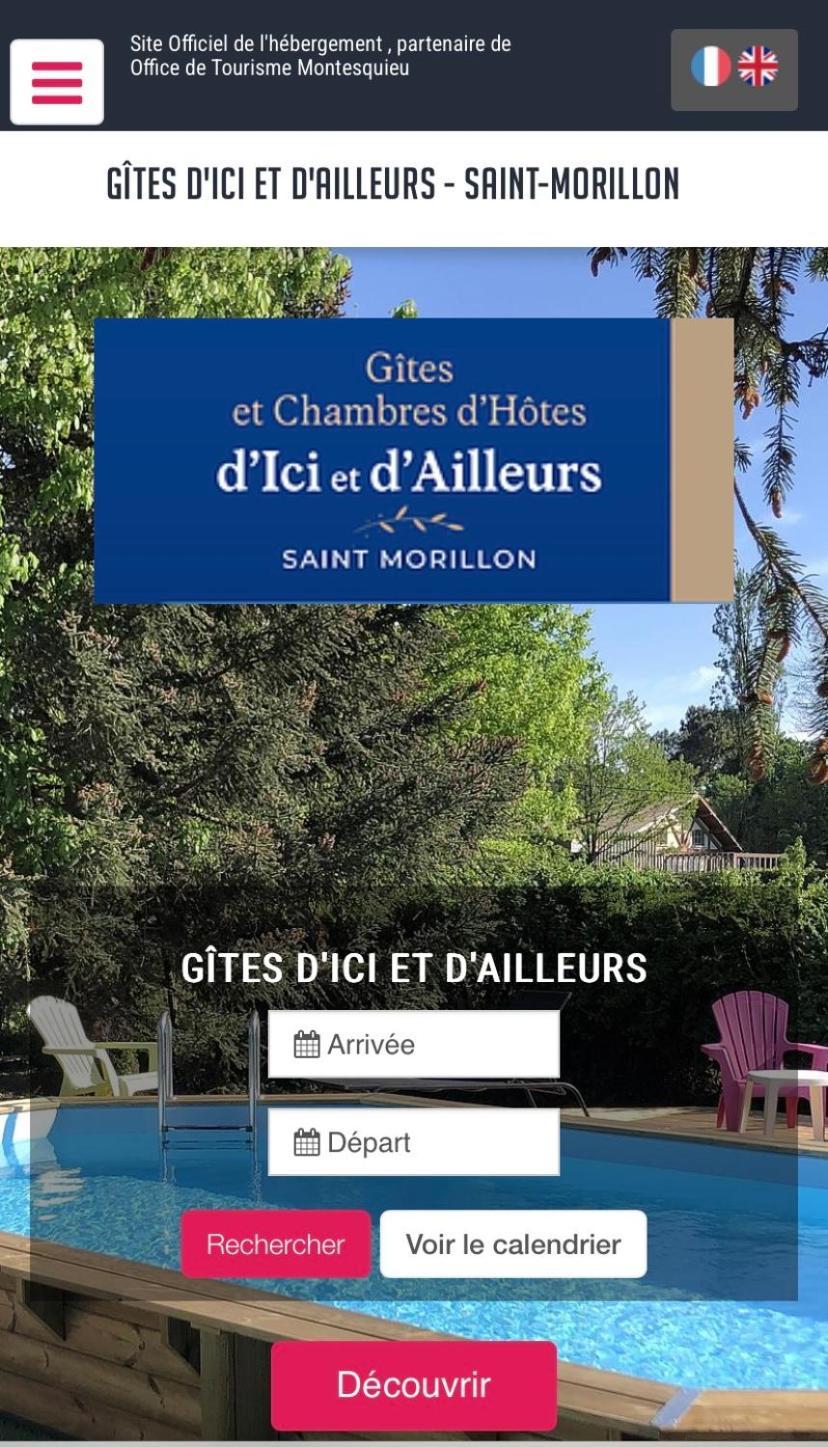 Chambres D'Elisa Saint-Morillon Dış mekan fotoğraf